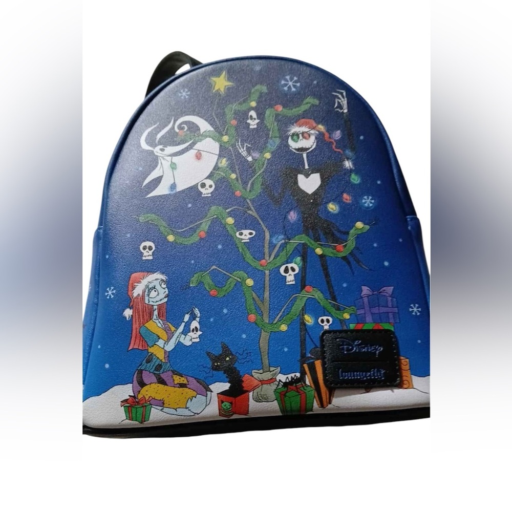 Loungefly Blue Nightmare Before Christmas Backpack